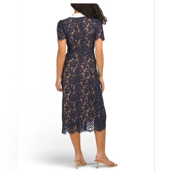 chinese dress ladies DALIA MACPHEE Long Sleeve Floral Lace Trim Maxi Dress With Belt – VinNews  Recommendations